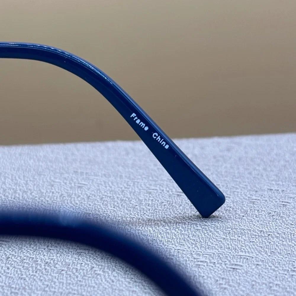 Di Valdi DV08025 Blue Tortoise Cat Eye Eyeglass Frames Handmade 54-16-145 NWOT